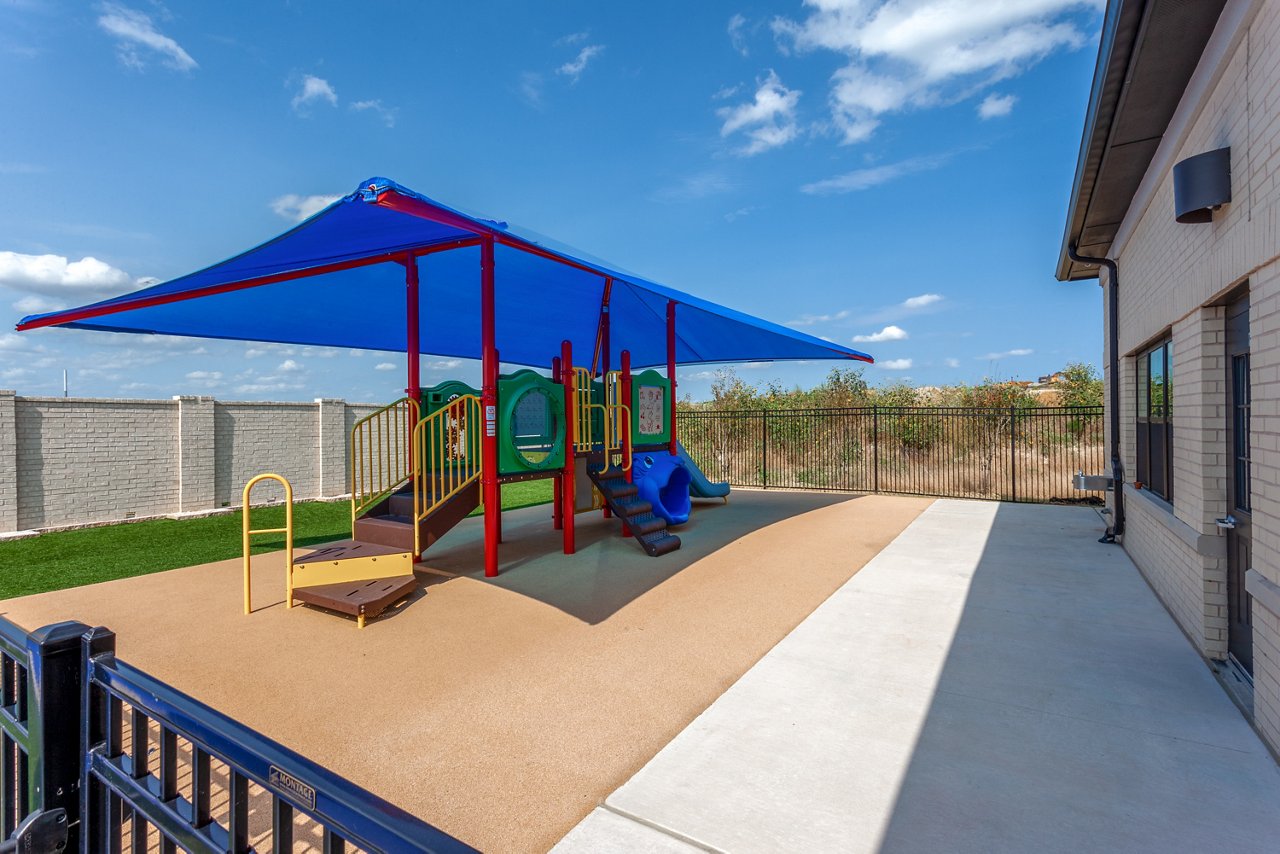Playground of the Goddard School in Celine Texas