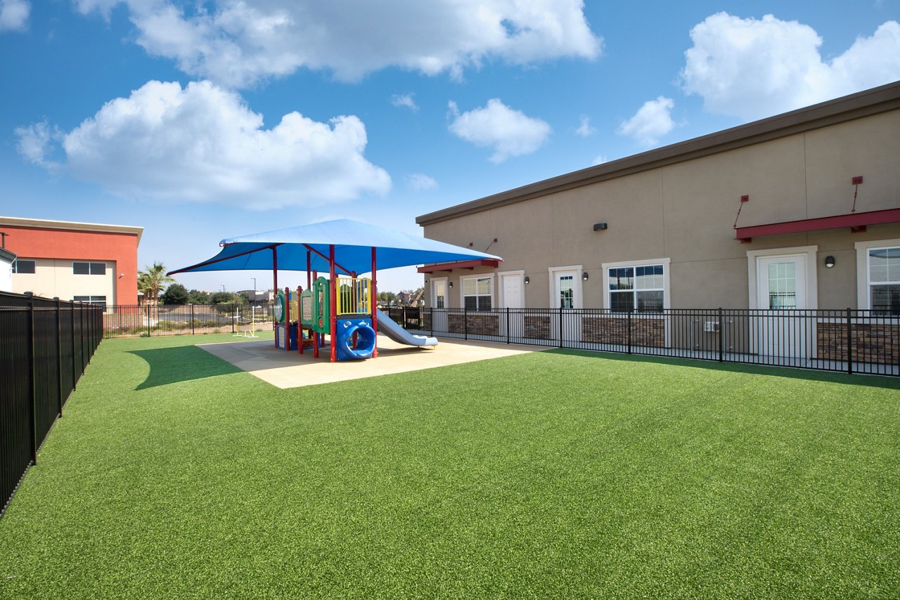 Playground of the Goddard School in Brentwood California