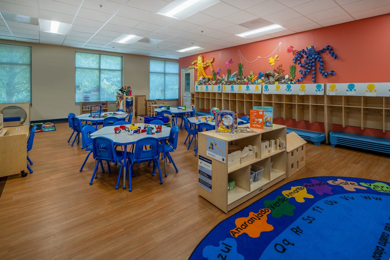 Classroom of the Goddard School in Alexandria Virgina