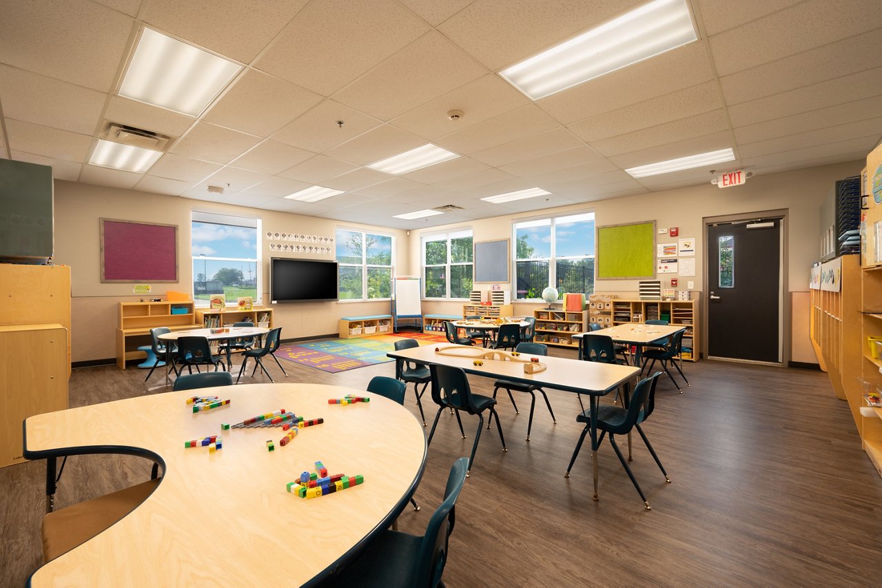Classroom of the Goddard School in Powell Ohio