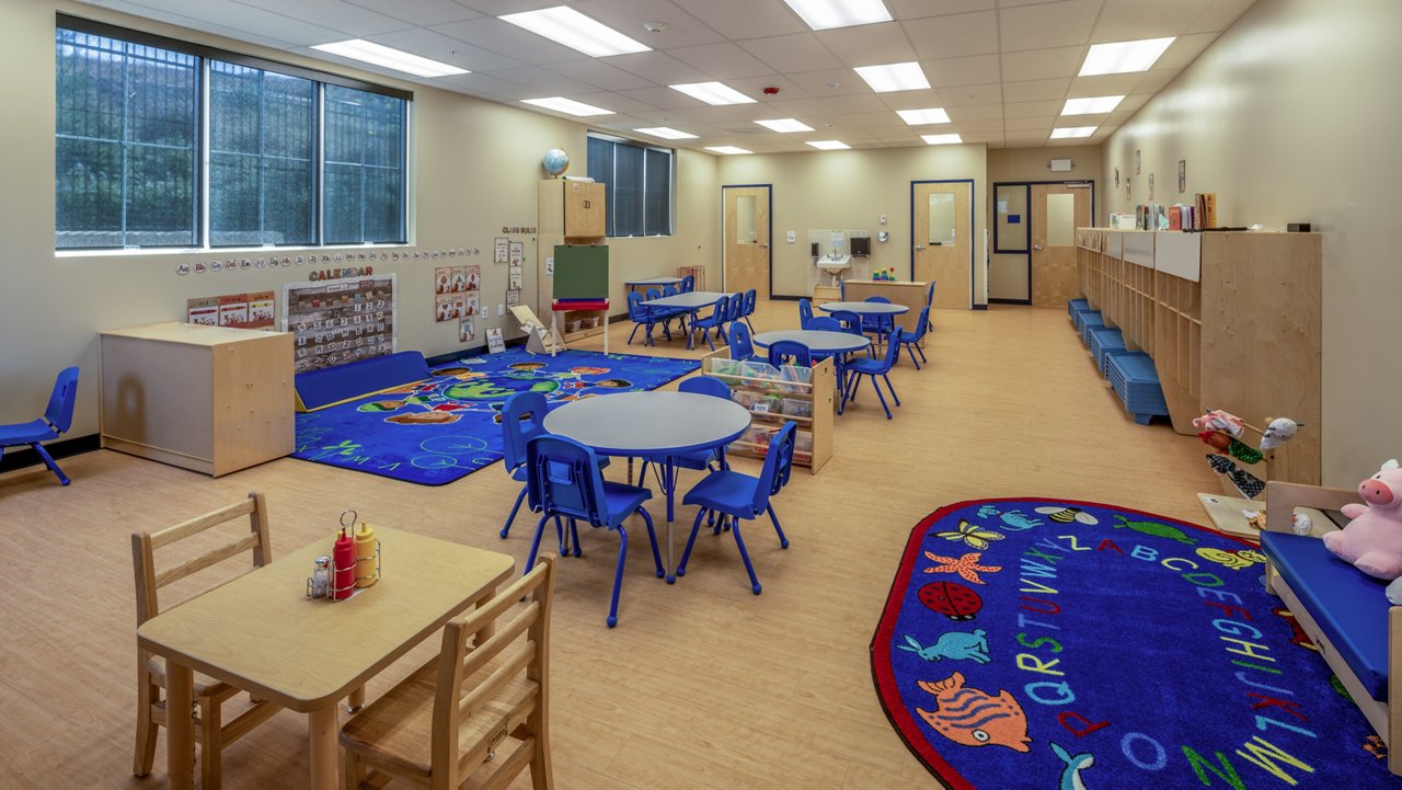 Classroom of the Goddard School in Riverside California