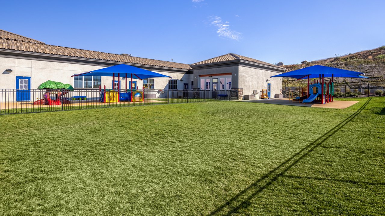 Playground of the Goddard School in Riverside California