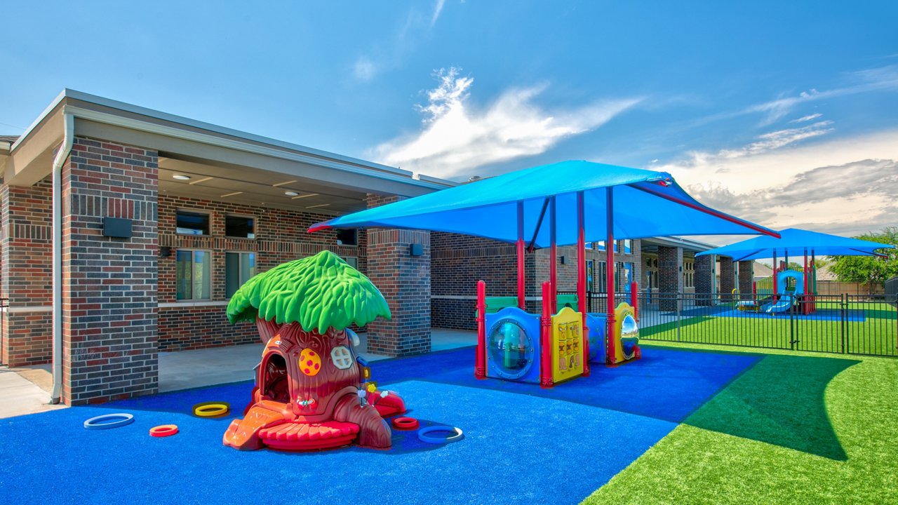 Playground of the Goddard School In Moore Oklahoma