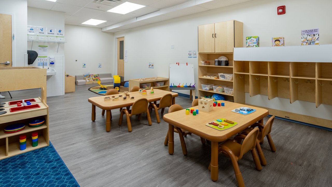 Classroom of the Goddard School in Wellesley Massachusettes