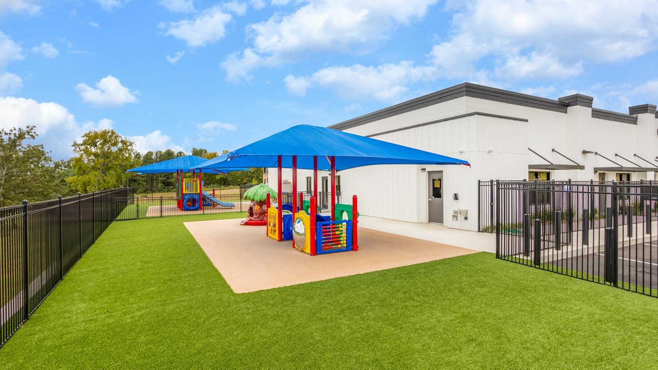 Playground of the Goddard School in Fort Smith Arkansas