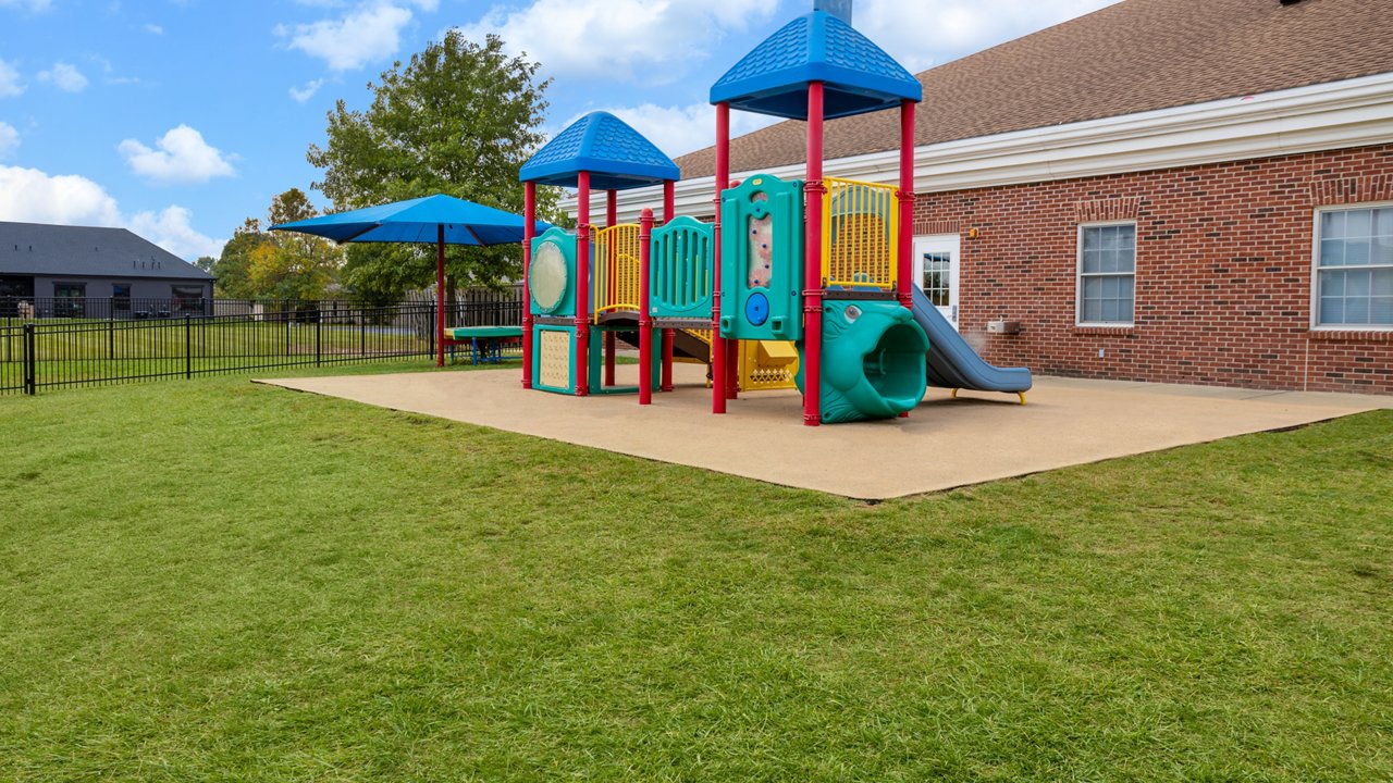 Playground of the Goddard School in Brownsburg Indianna