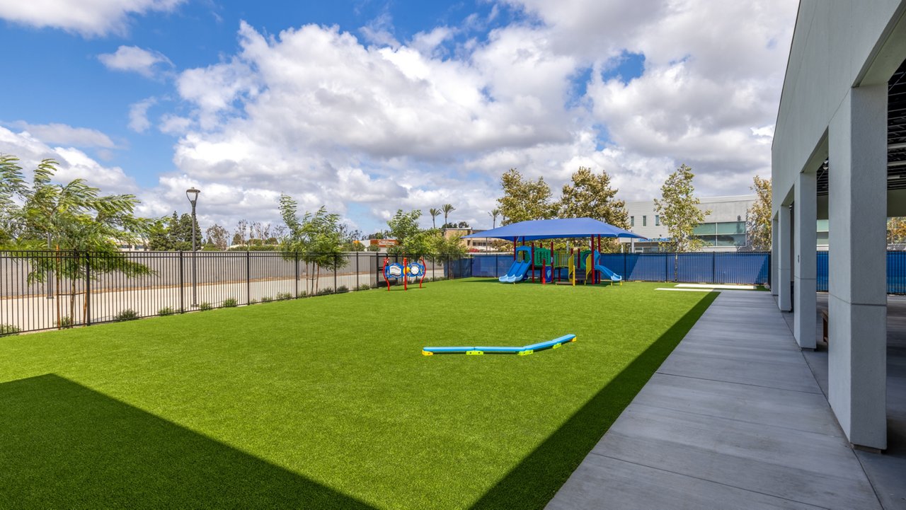 Playground of the Goddard School in Tustin California