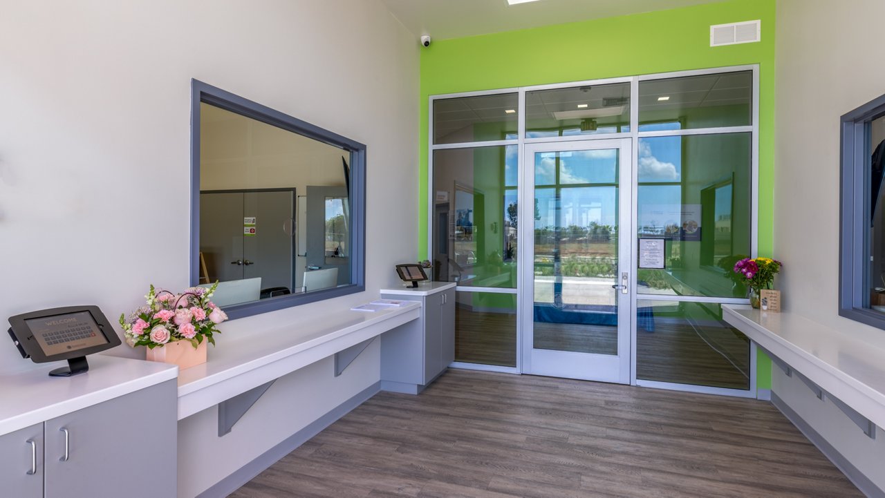 Reception of the Goddard School in Tustin California