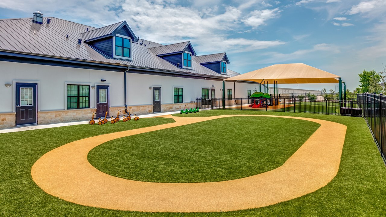 Bike Track of the Goddard School in Justin Texas