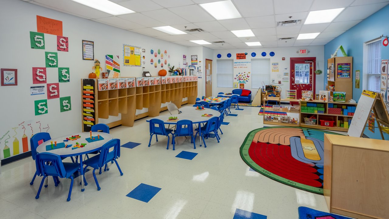 Classroom of the Goddard School in Raleigh North Carolina