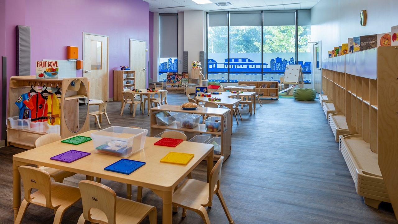 Classroom of the Goddard School in Alexandria Virginia