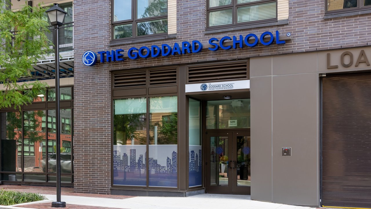 Exterior of the Goddard School in Alexandria Virginia