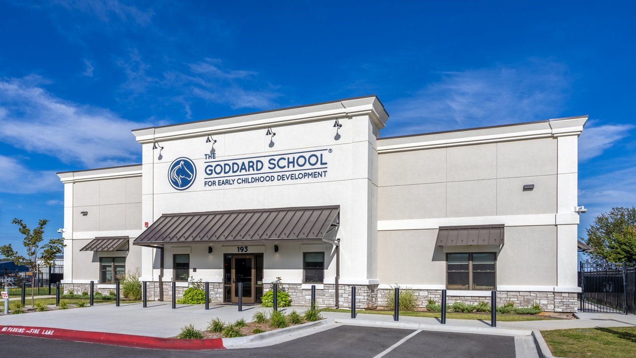 Exterior of the Goddard School in Springdale Arkansas