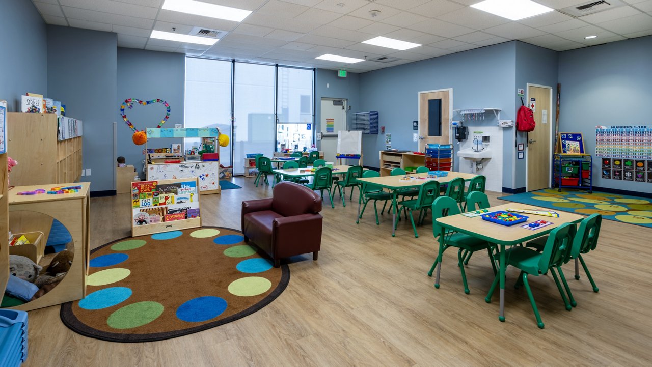 Classroom of the Goddard School in Bithell Washington