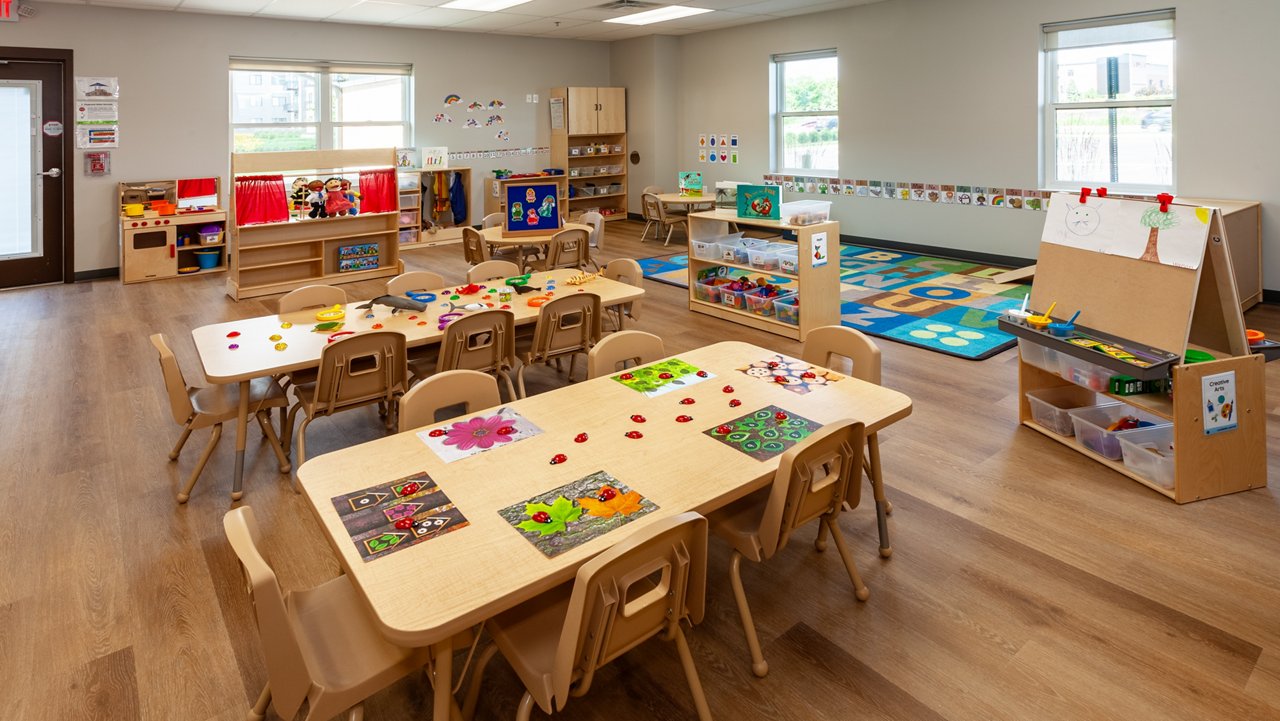 Classroom of the Goddard School in Eagan Minnisota