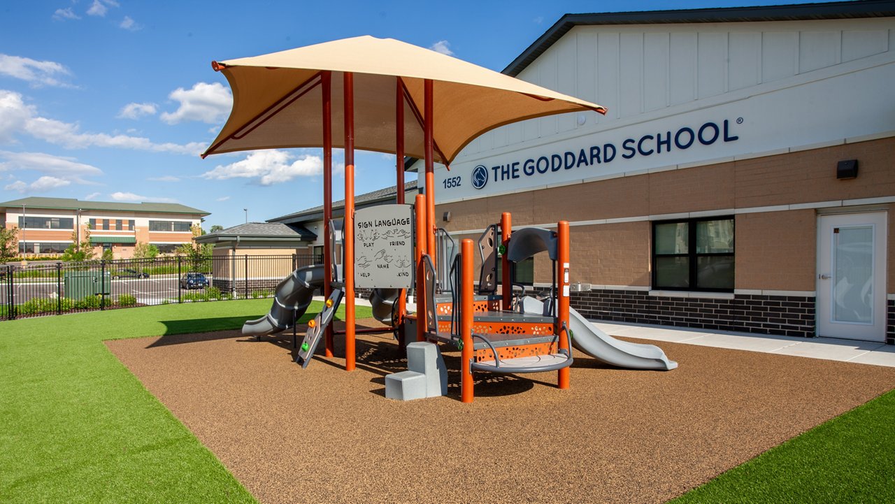 Playground of the Goddard School in Eagan Minnisota