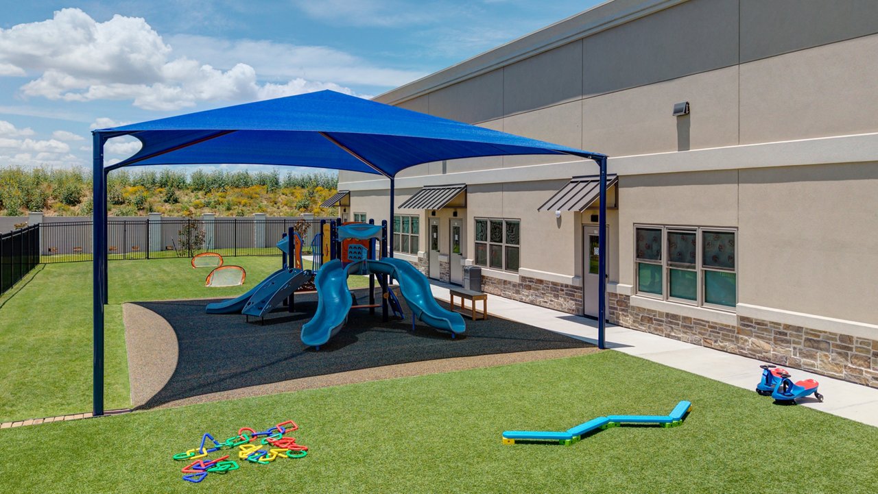 Playground of the Goddard School in Oak Point Texas