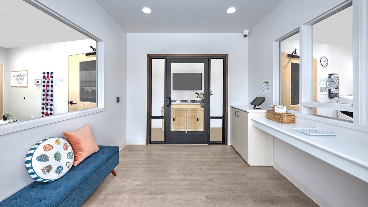 Reception of the Goddard School in Oak Point Texas