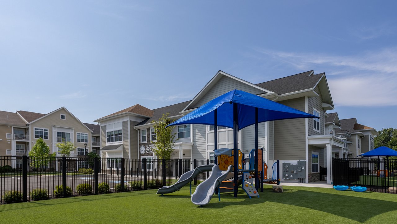 Playground of the Goddard School in Simsbury Connecticut