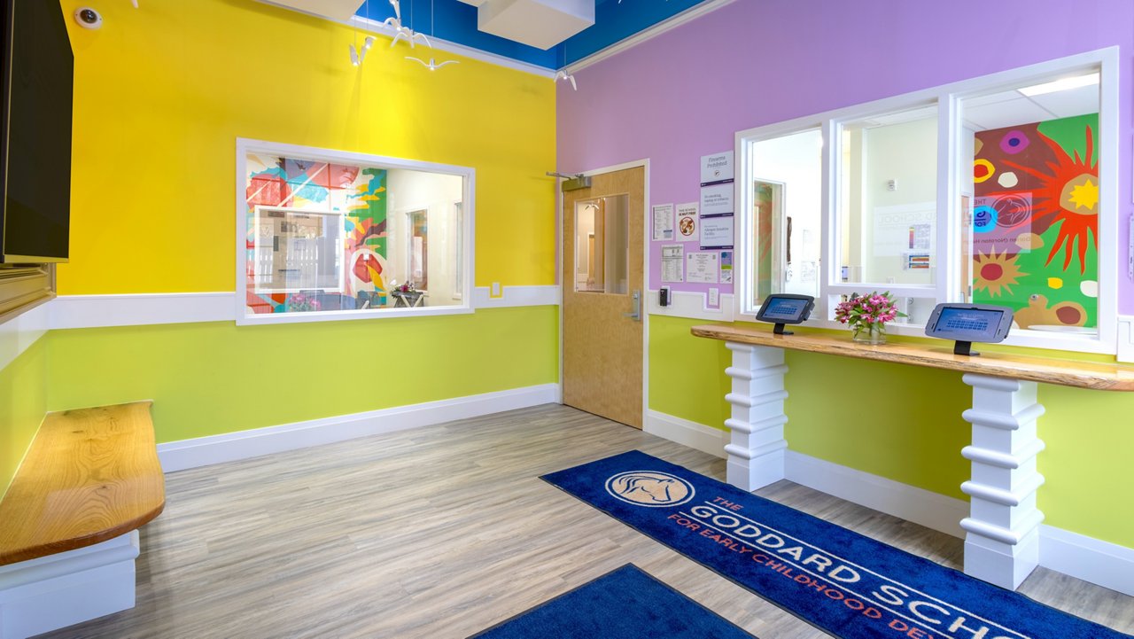 Reception of the Goddard School in Darien Connecticut