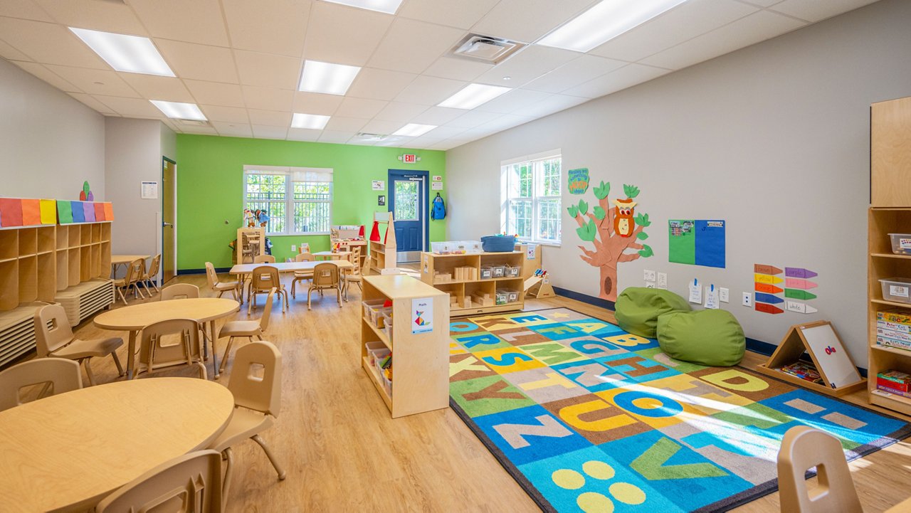 Interior of a Goddard School classroom in Spring House, PA