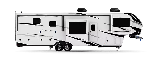 Side Profile of a Influence Fifth Wheel