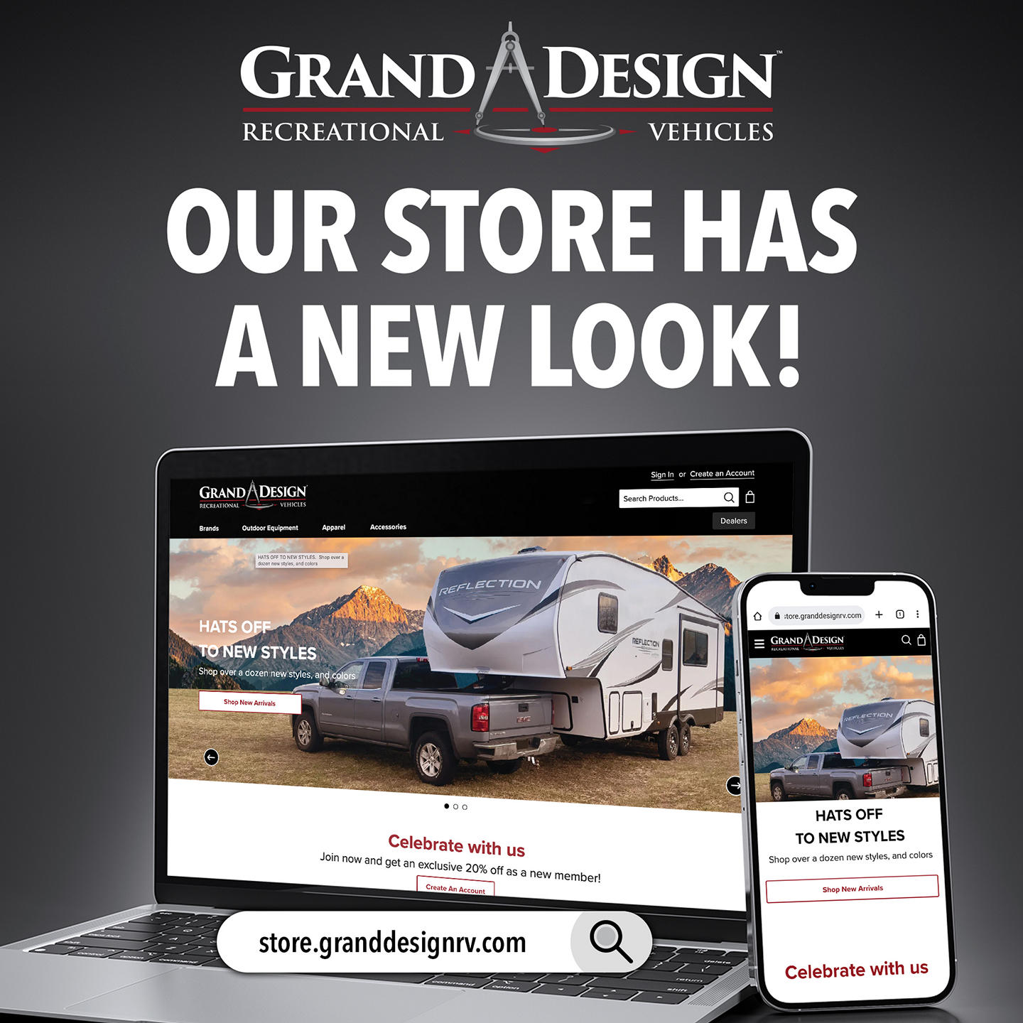 Grand Design launches new consumer merchandise platform