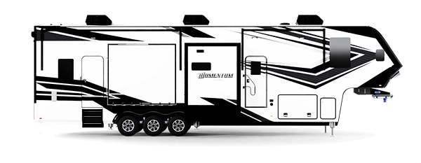 Side Profile of a Momentum Fifth Wheel