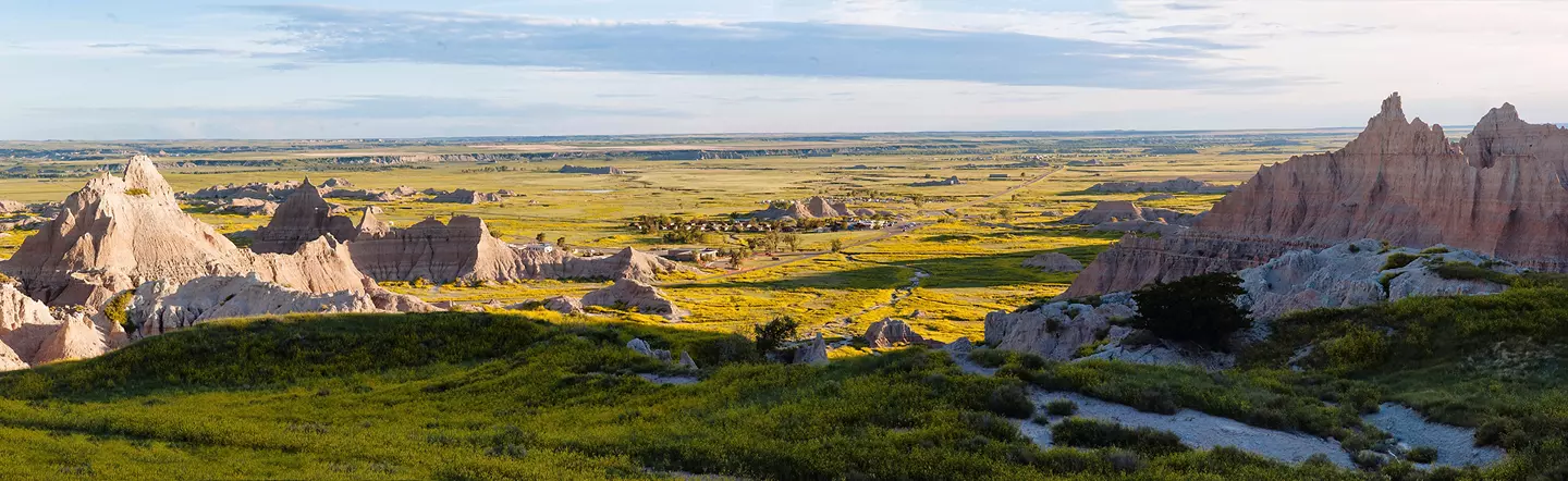 Photo of Bandlands National Park in South Dakota