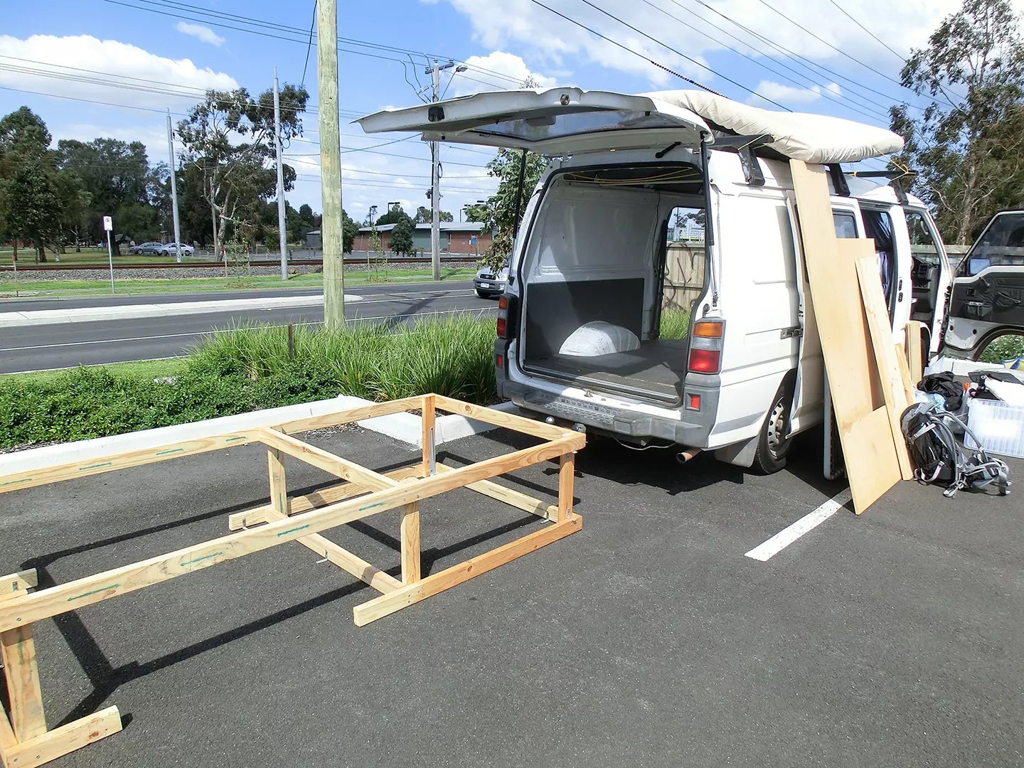Do it yourself projects for a campervan. 