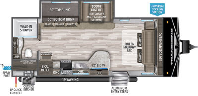 The new Transcend Xplor 235BH Floorplan