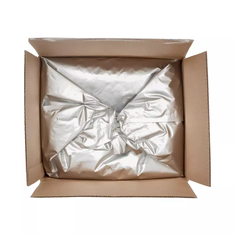 HEATH English Toffee Medium Grind, 50 lb box - Top of Package