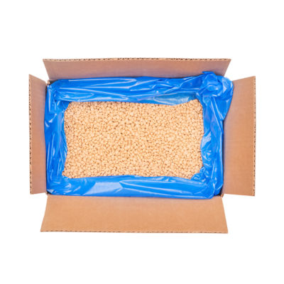REESE'S Peanut Butter Baking Chips, 25 lb box - Top of Package