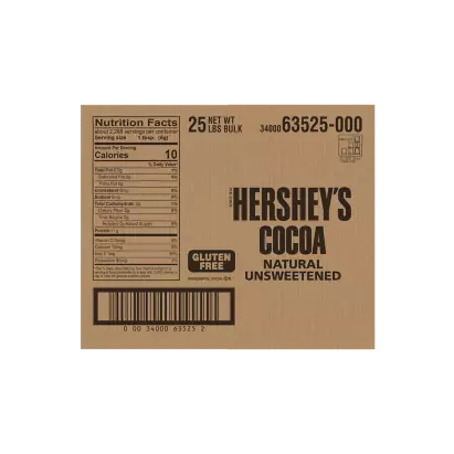 Hershey's unsweetened hot sale cocoa powder