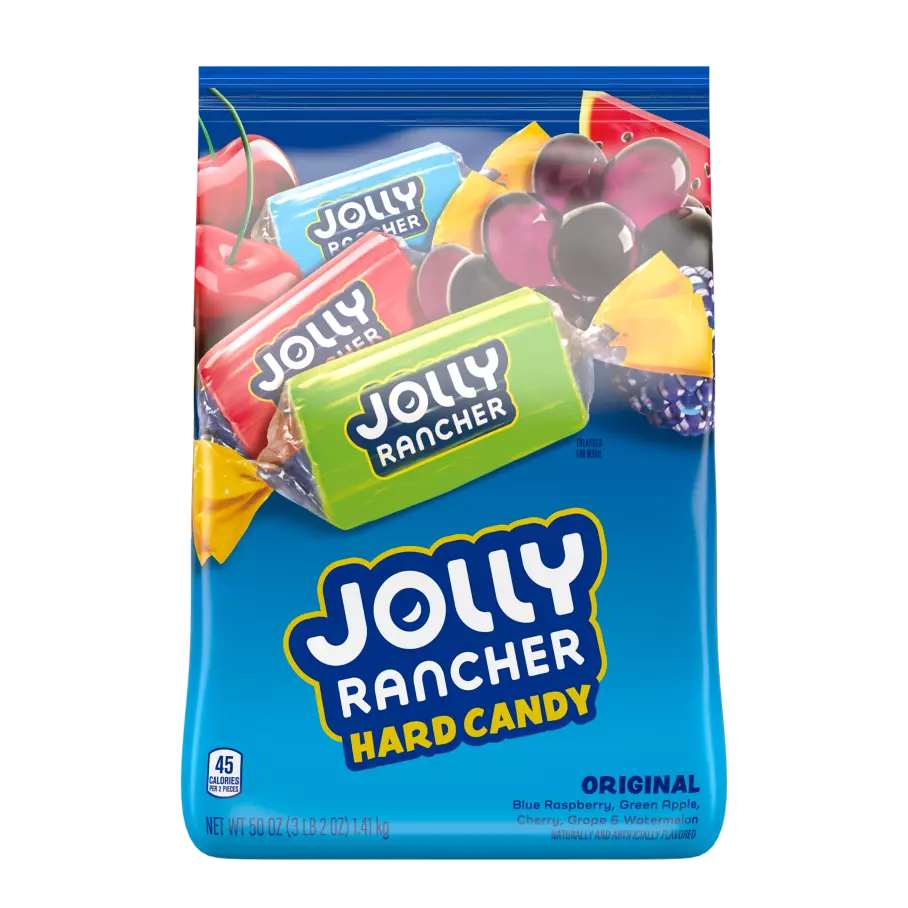 JOLLY RANCHER Original Flavors Hard Candy, 50 oz bag - Front of Package