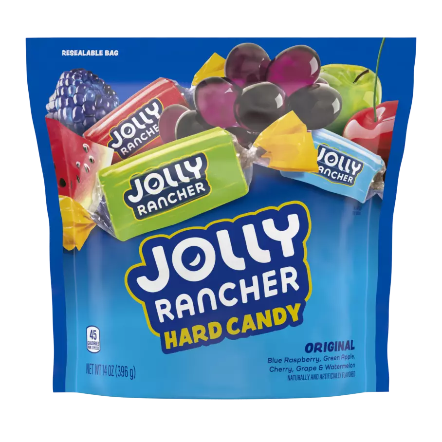 JOLLY RANCHER Original Flavors Hard Candy, 14 oz bag - Front of Package
