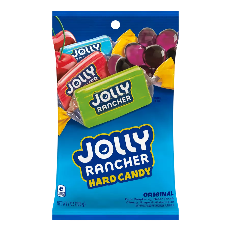 JOLLY RANCHER Original Flavors Hard Candy, 7 oz bag - Front of Package