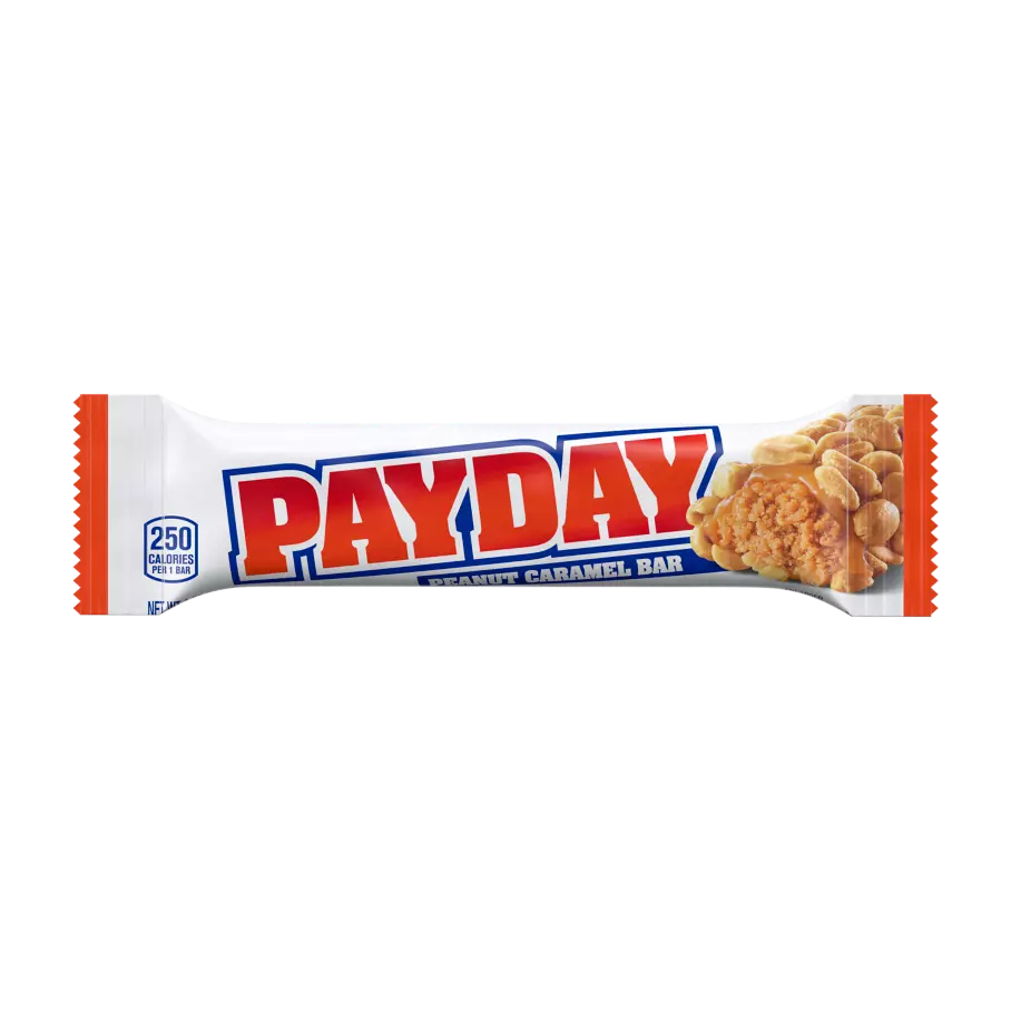 PAYDAY Peanut and Caramel Candy Bar, 1.85 oz - Front of Package