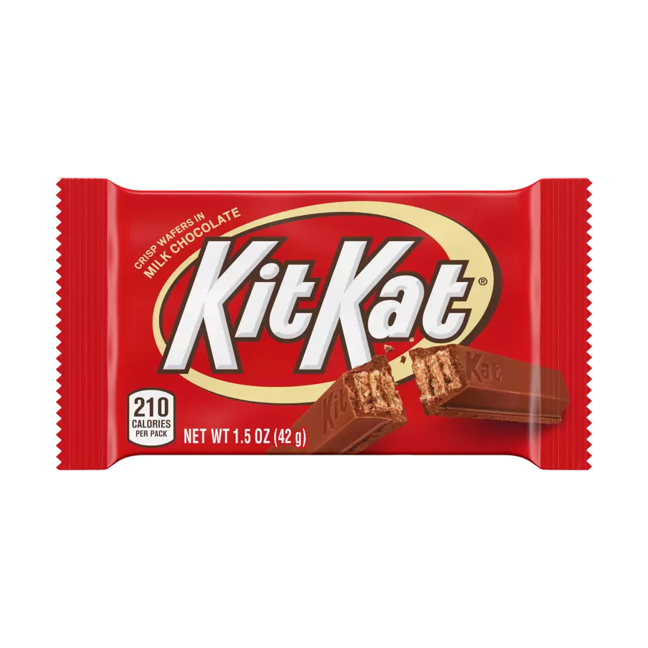 KIT KAT® Holiday Milk Chocolate Candy Bars, 27 oz, 18 count yardstick - Out of Package