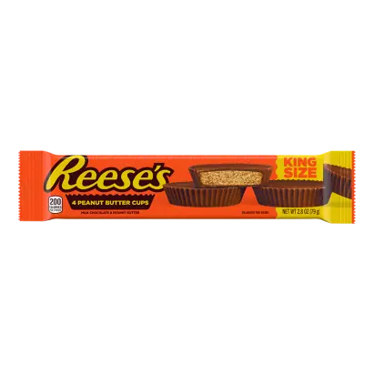 REESE S Milk Chocolate King Size Peanut Butter Cups 2.8 oz