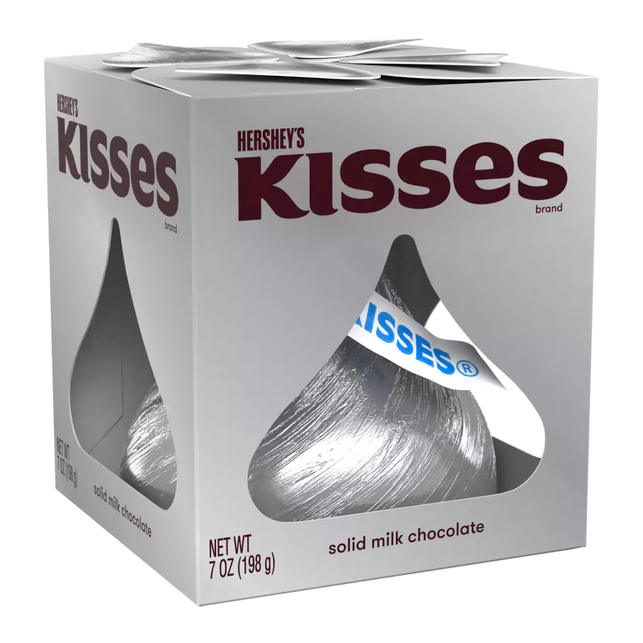 Hershey's Kisses Milk Chocolate, Giant - 7 oz box