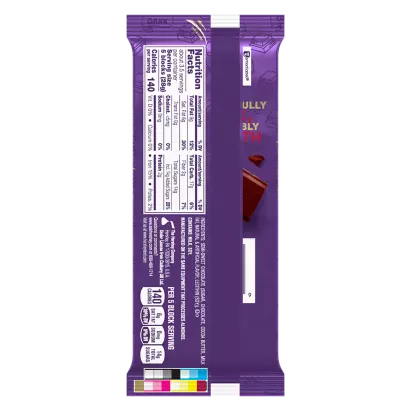 Cadbury dark discount chocolate