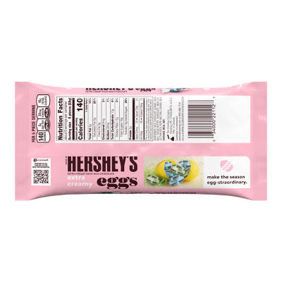 HERSHEY'S Easter Extra Creamy Milk Chocolate Eggs, 9 Oz Bag