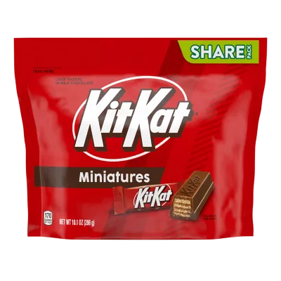 KIT KAT® Milk Chocolate Snack Size Candy Bars, 10.78 oz bag