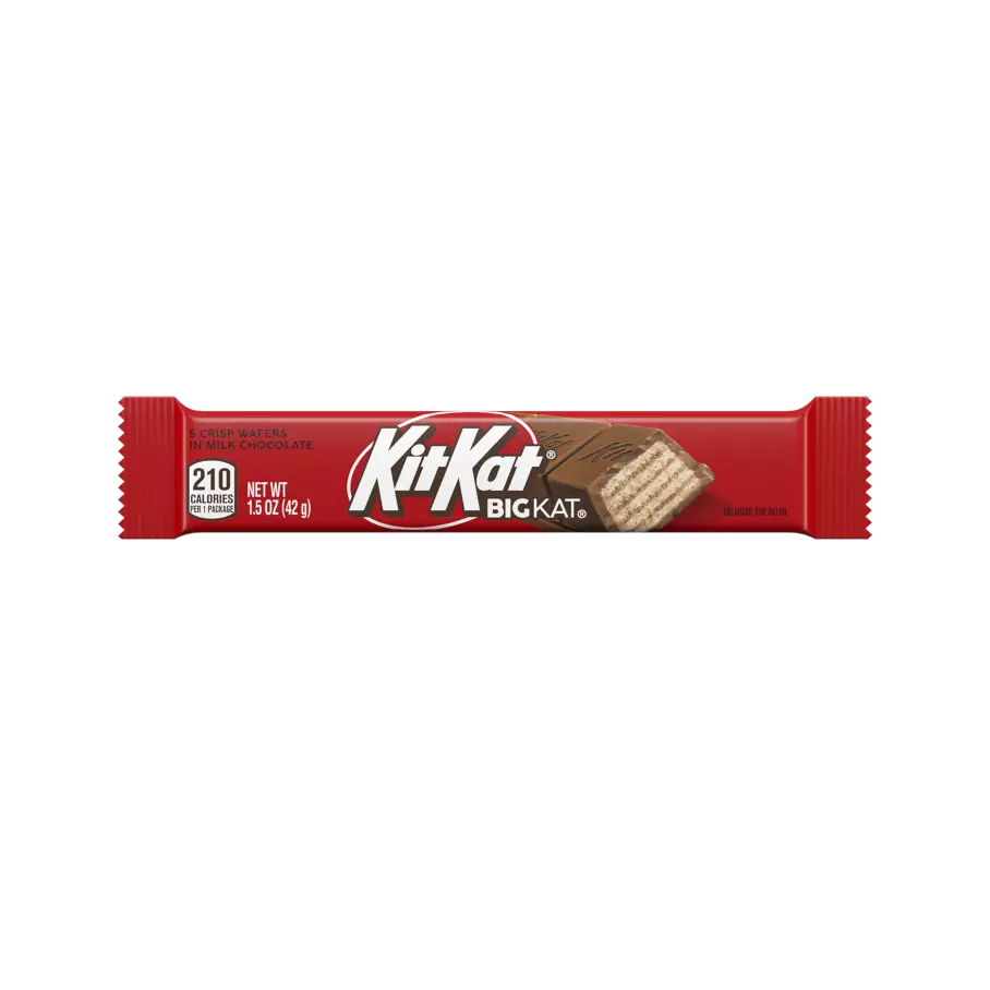 KIT KAT® BIG KAT Milk Chocolate Candy Bar, 1.5 oz - Front of Package