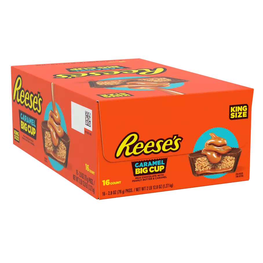 REESE Big Cup PEANUT BUTTER CUPS Candy, King Size, 79 g 