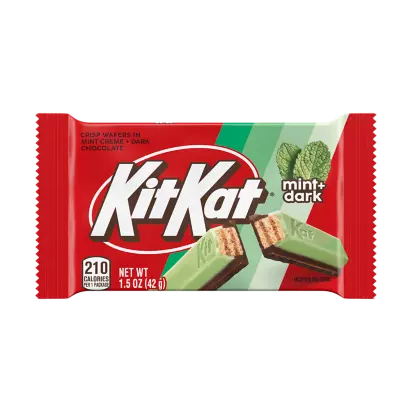 KIT KAT DUOS Mint and Dark Chocolate Candy Bar 1.5 oz