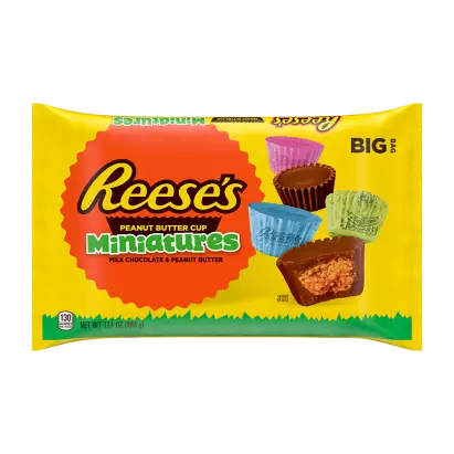 Reese's Peanut Butter Cup, Big Cup, Full Size - 6 pack, 1.4 oz pkgs