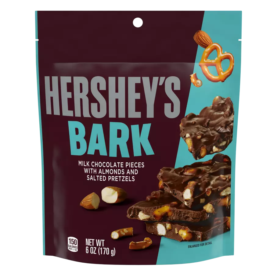 HERSHEY'S Bark, 6 oz bag - Front of Package