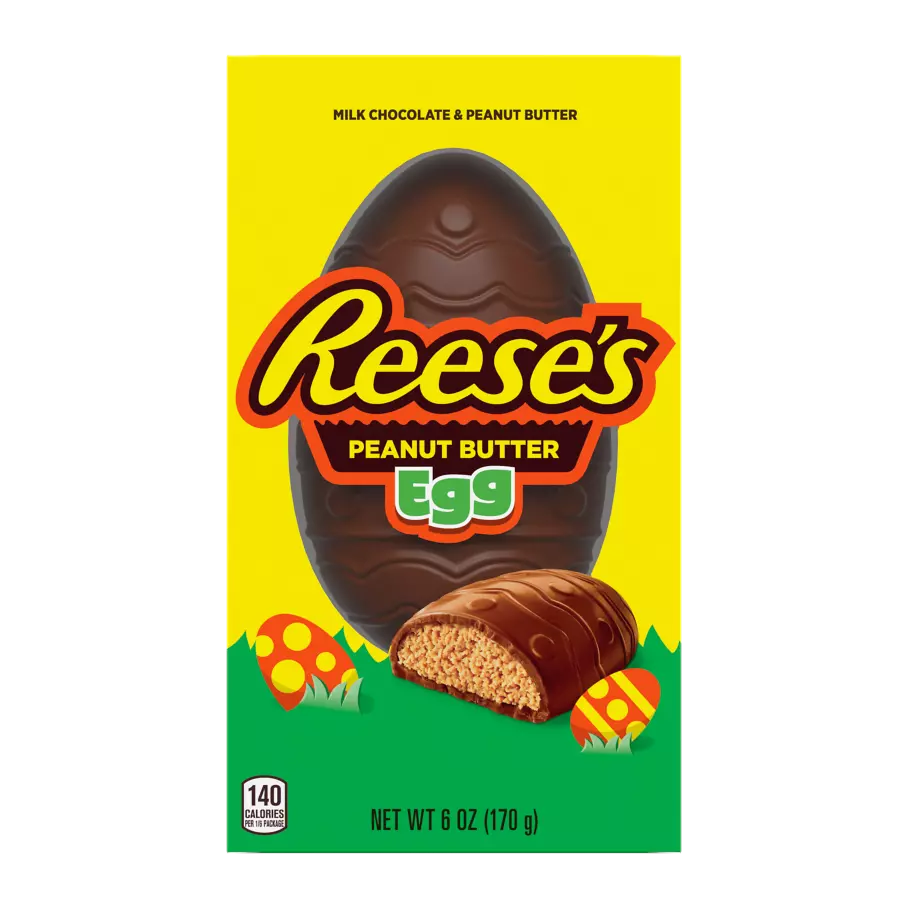 Reese's - Reese's, Peanut Butter Eggs, Milk Chocolate, 6 Pack (6